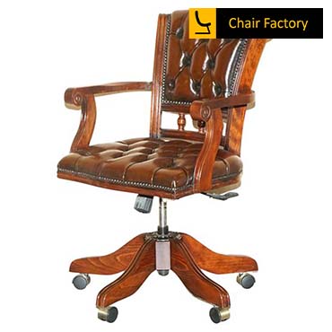 Aker Italian Leather Visitor Chair